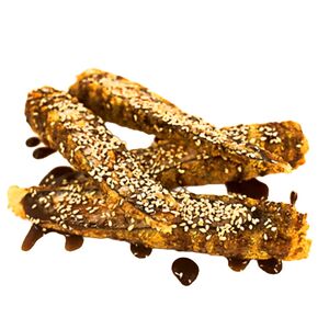 Стрипс ролл с копчёной курочкой