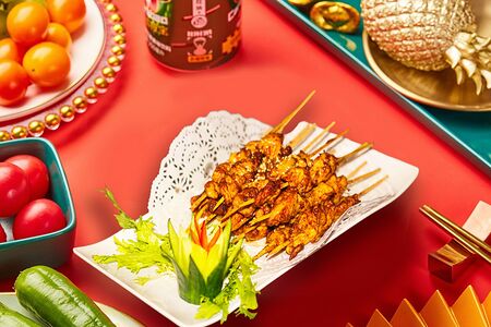 Куриные шашлычки на шпажках №500