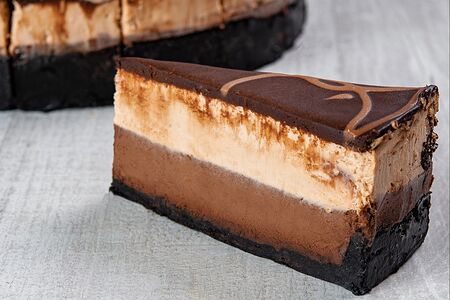 Чизкейк Три шоколада