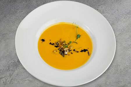 Тыквенный суп на кокосовом молоке