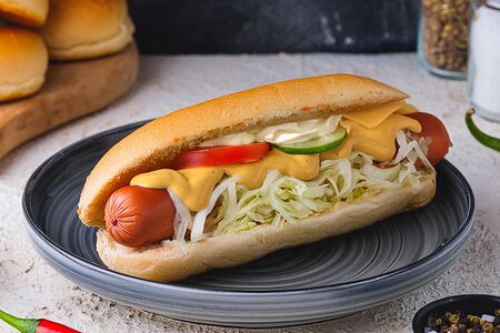 Хот-дог Сырный