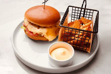 Бургер с курицей