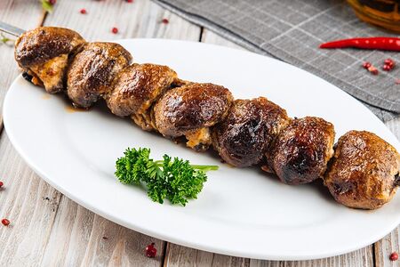 Шампиньоны на углях