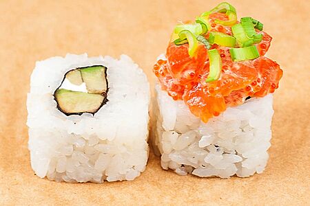 Тартар с лососем