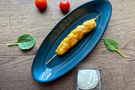 Мини-шашлычок из курицы