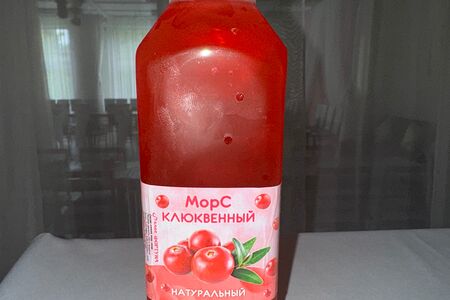 Морс клюквенный