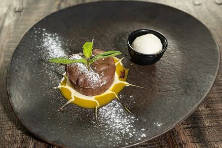 Шоколадный фондан