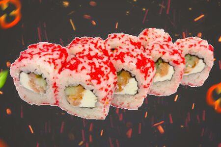 Калифорния с лососем