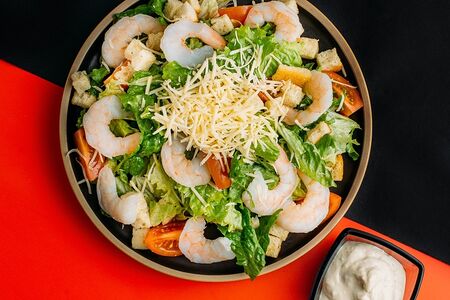 Цезарь с креветками