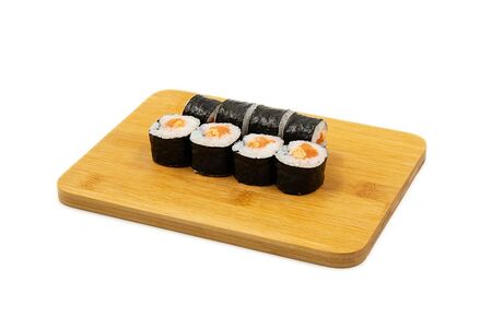 Хосомаки с лососем спайси