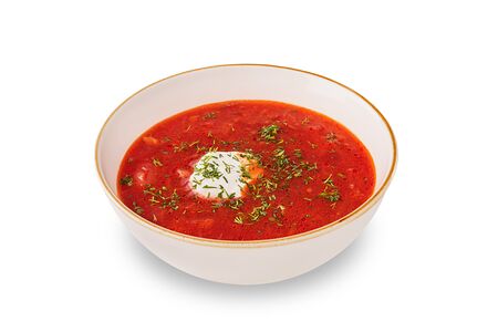 Борщ из свежей капусты