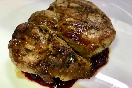 Стейк Порк-нек из свиной шеи