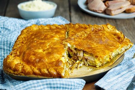 Пирог с курицей