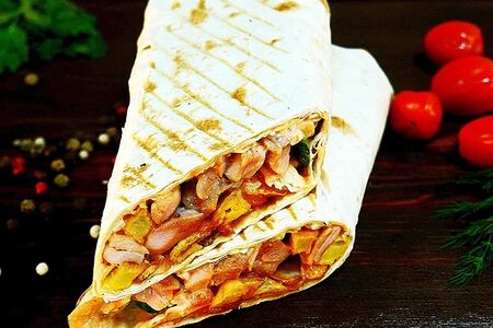 Шаурма Мега с курицей 