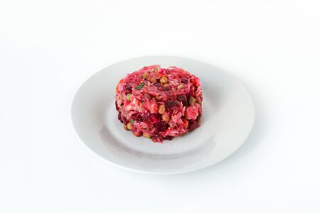 Винегрет с зеленым горошком