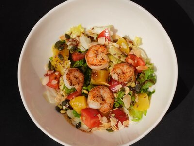 С креветкой