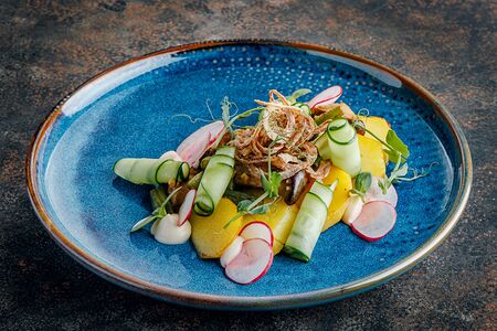 Салат с белыми грибами