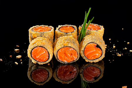 Сашими Сяке темпура