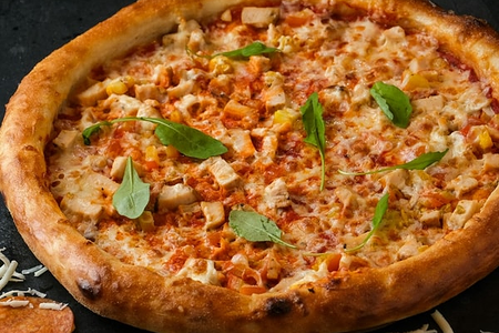 Пицца Цыпленок с томатами