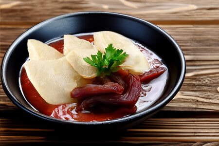 Хинкал аварский с сушеным мясом