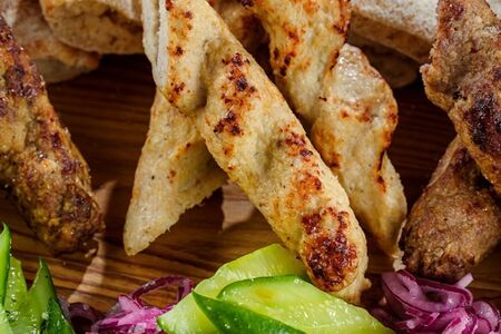 Люля-кебаб из куриного филе