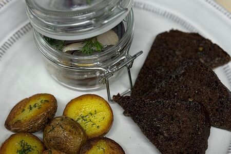 Сельдь с картофелем Беби