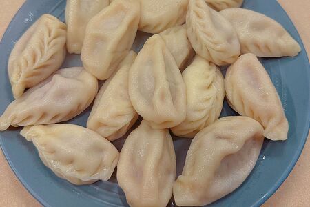 Домашние вареники с творогом