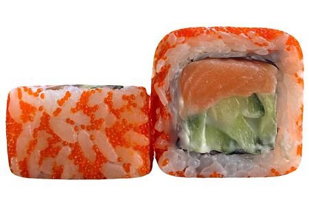 Ролл Калифорния с лососем