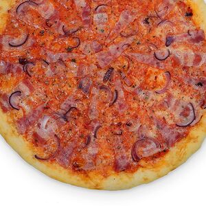 С беконом и ветчиной