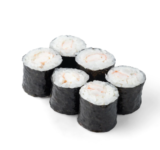 Классический ролл с тигровой креветкой (у)