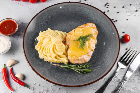 Куриное филе с пармезаном