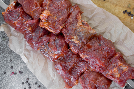 Баранина маринованная