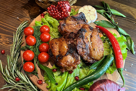 Куриный шашлык