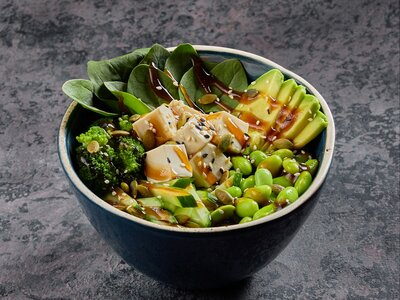 Поке с тофу