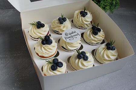 Капкейки для любимого человека в день рождения