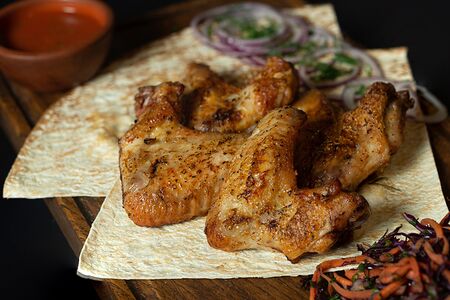 Крылышки на мангале