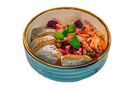 Винегрет овощной с сельдью