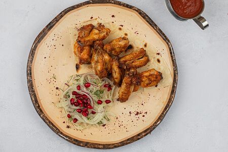 Шашлык из куриных крылышек