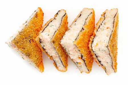 Жареный ролл Сэндвич-ролл с курицей