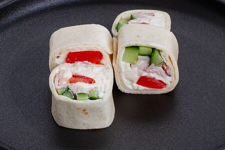 Тортилья с беконом