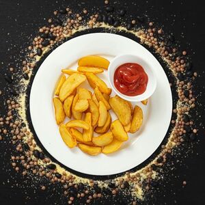 Картофель по-деревенски  