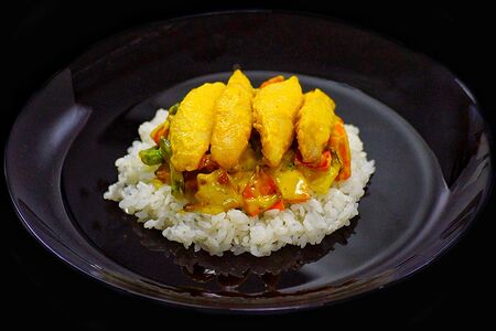 Карри с курицей
