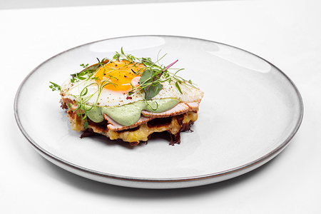 Вафли с пастрами