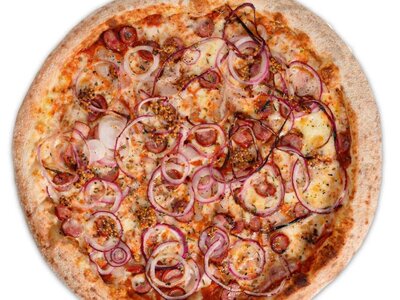 Пицца Сальсичи Муштарди