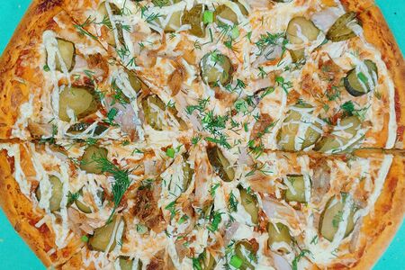 Пицца куриная Восток