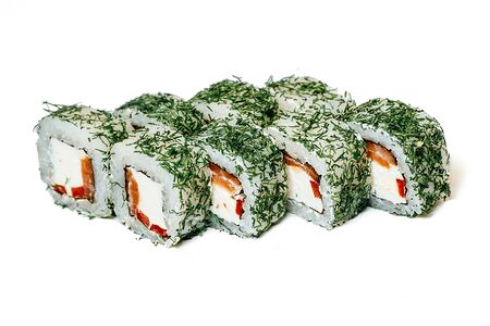 Ролл ёлка с лососем