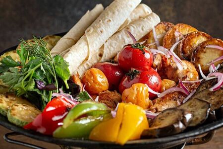 Садж-Кебаб из осетрины