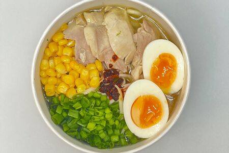 Рамен с курицей