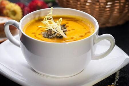 Крем-суп с тыквой