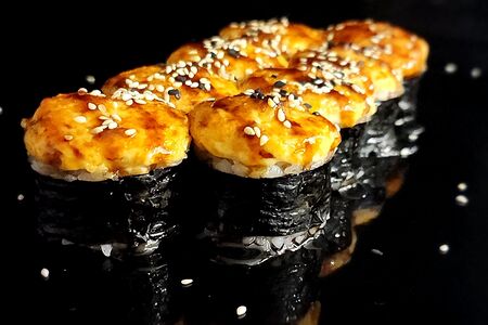 New запеченный с крабом